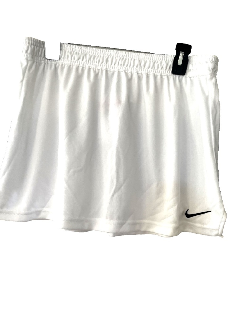 NEW Nike Dri-Fit Skirt Women's Athletic White Activewear Tennis Unlined Large